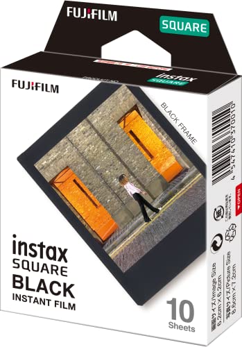 Fujifilm Instax Square Black Film - 10 Exposures