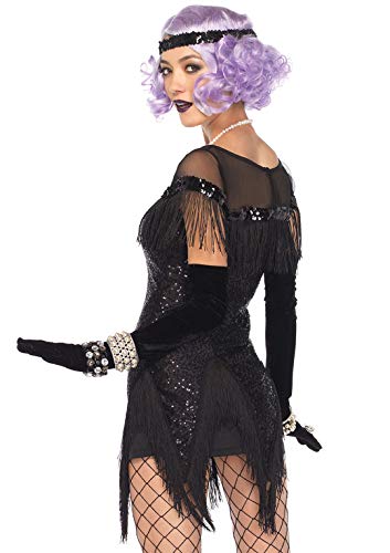 Leg Avenue Women's Costume, Black, Large