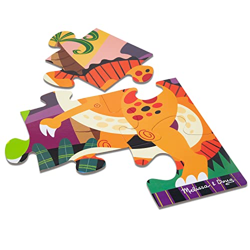 Melissa and Doug Dinosaur Dawn Jumbo Jigsaw Floor Puzzle (24 pcs, 2 x 3 feet)