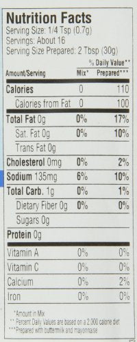 Hidden Valley Buttermilk Ranch Salad Dressing and Seasoning Mix, Gluten Free - Pack of 24