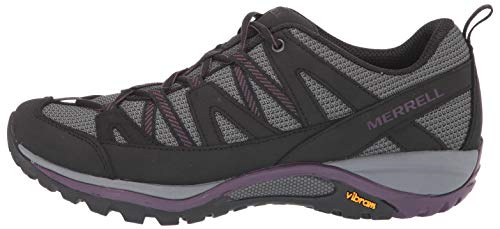 Merrell womens Siren Sport 3 Hiking Shoe, Black/Blackberry, 7 US