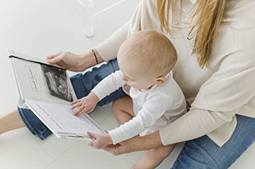 Pearhead My Pregnancy Journal, Pregnancy Keepsake Book, Milestone Recording Book, 74 Fill In Pages