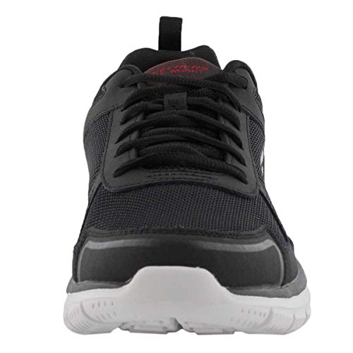 Skechers Men's Track Scloric Oxford, Black, 14