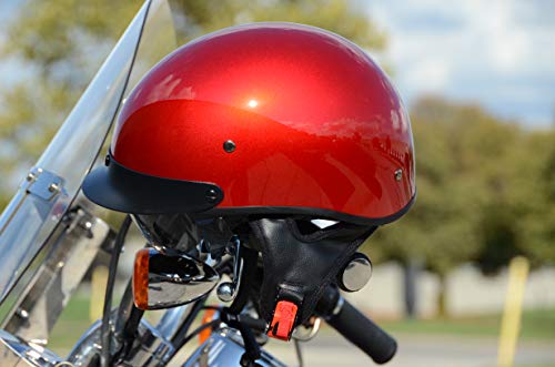 Vega Helmets Unisex-Adult Half Helmet (Velocity Red, Medium)