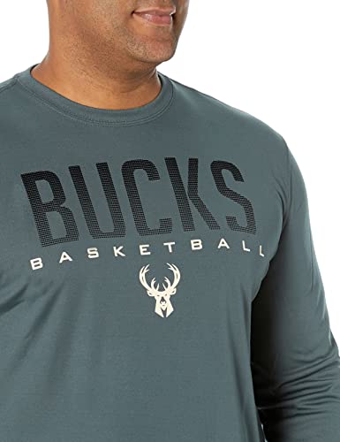 Ultra Game NBA Men's Active Long Sleeve Pullover T-Shirt