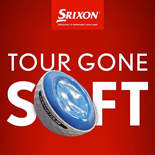 Srixon Q-Star Tour 3 Golf Balls, White (One Dozen)