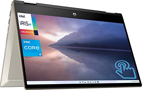 HP Pavilion 2-in-1 Convertible Laptop, 14-inch FHD Touchscreen, Intel Core i5-1135G7, Fingerprint Reader, Bang and Olufsen Dual Speakers, Windows 11 (16GB RAM | 1TB PCIe SSD)