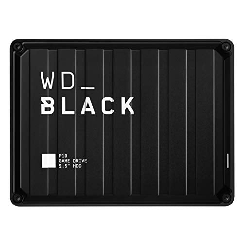 WD_BLACK 5TB P10 Game Drive - Portable External Hard Drive HDD, Compatible with Playstation, Xbox, PC, and Mac - WDBA3A0050BBK-WESN