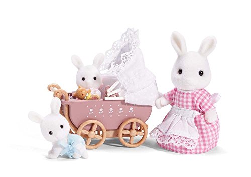 Calico Critters Connor and Kerri’s Carriage Ride, Doll Playset, Collectible, Ready to Play, Model Number: CC2488
