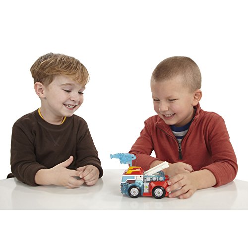 Playskool Heroes Transformers Rescue Bots Energize Heatwave The Fire Bot Converting Toy Robot Action Figure, Toys For Kids Ages 3 And Up (Amazon Exclusive)