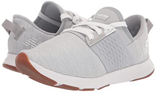 New Balance Women's Dynasoft Nergize V3 Cross Trainer, Heather Grey/White, 6
