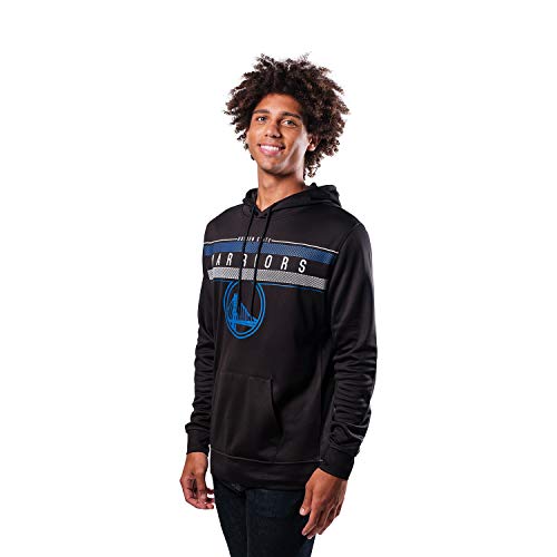 Ultra Game mens Poly Midtown NBA Men s Fleece Hoodie Pullover Sweatshirt, Black, XX-Large US