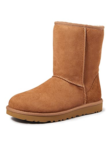 UGG Women's Classic Short II Boot, Chestnut, 5 M US