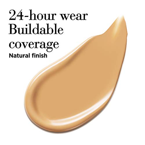 Elizabeth Arden Flawless Finish Skincaring Foundation with Hyaluronic Acid, Vitamin C and E, 310C (Medium skin with cool undertones), 1 fl. oz.