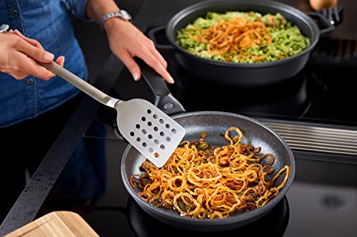 Rösle Stainless Steel Hook Perforated Turner, 13-inch