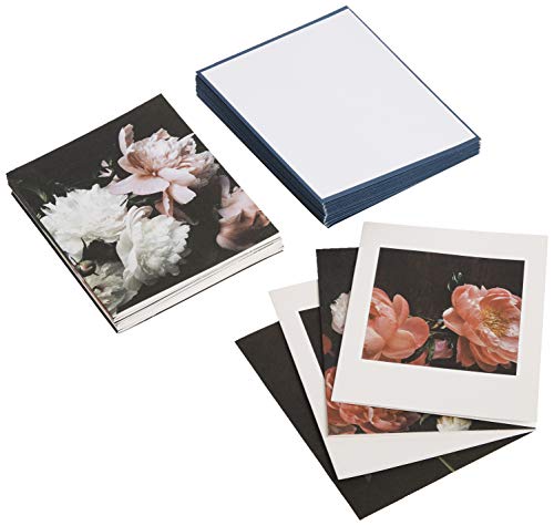 Pretty Peonies: 20 Different Notecards and Envelopes (Floral Stationery Set, Flower Photography Notecards)