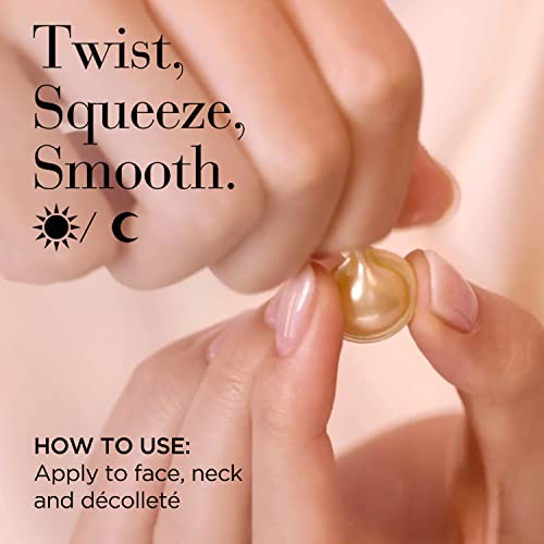 Elizabeth Arden Anti-Aging Ceramide Capsules Serum, Advanced Daily Youth Restoring Serum, 30 Count