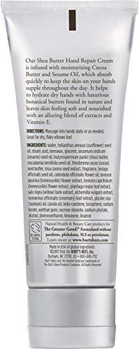 Burt's Bees Shea Butter Hand Repair Cream, 3.2 Oz (Package May Vary)