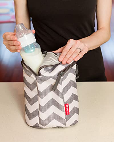 Skip Hop Baby Bottle Bag, Grab and Go, Chevron