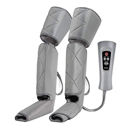 RENPHO Leg Massager for Circulation and Pain Relief, Air Compression Foot Leg Calf Thigh Massage, Helps for Reduce Swelling, 6 Modes 4 Intensities, Gifts for Mom, Dad, Women, Men