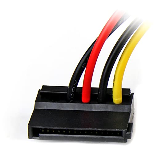StarTech.com 6in 4 Pin LP4 to Left Angle SATA Power Cable Adapter - LP4 to SATA Power Adapter (SATAPOWADPL)