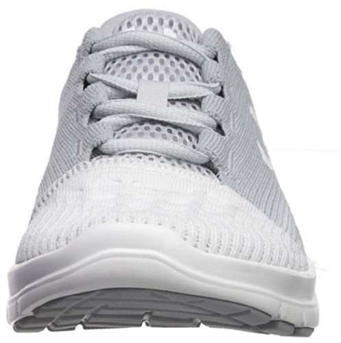Under Armour Women's Remix 2.0 Sneaker, Halo Gray (101)/White, 5.5