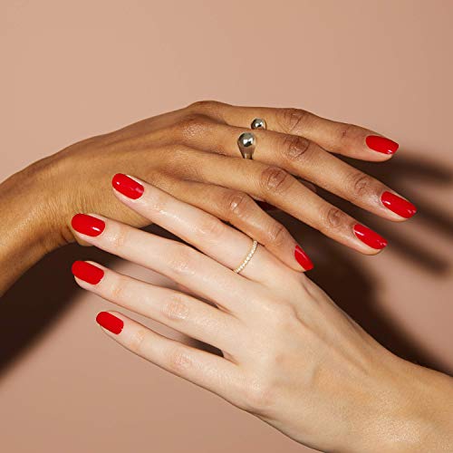 CND Shellac Gel Nail Polish, Long-lasting NailPaint Color with Curve-hugging Brush, Red/Burgundy Polish, 0.25 fl oz