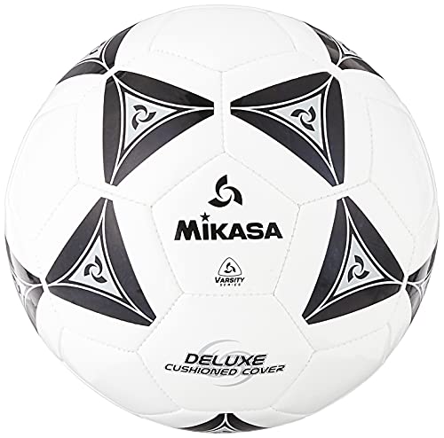Mikasa Serious Soccer Ball (Black/White, Size 3)