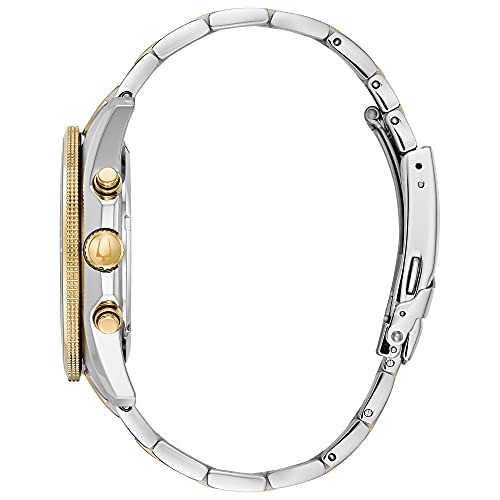 Bulova Men's 98B230 Marine Star Chronograph Japanese Quartz Two Tone Watch