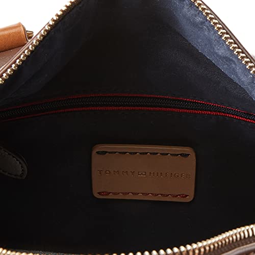Tommy Hilfiger Jaden Satchel Crossbody Bag, Chestnut