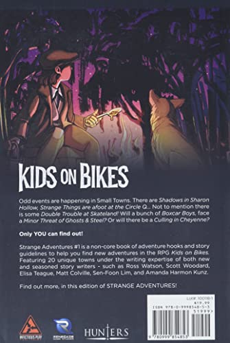Renegade Game Studios Kids on Bikes: Strange Adventures Non-Core Supplement Role-Playing Game