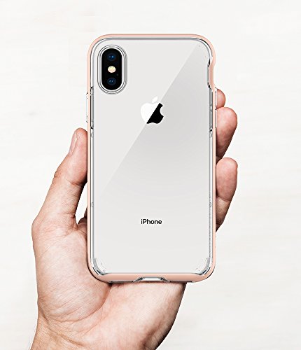 Spigen Neo Hybrid Crystal Designed for Apple iPhone X Case(2017) - Blush Gold