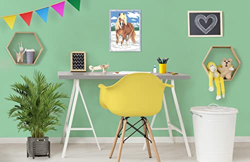Ravensburger CreArt The Royal Horse Paint by Numbers Kit for Kids - Painting Arts and Crafts for Ages 9 and Up