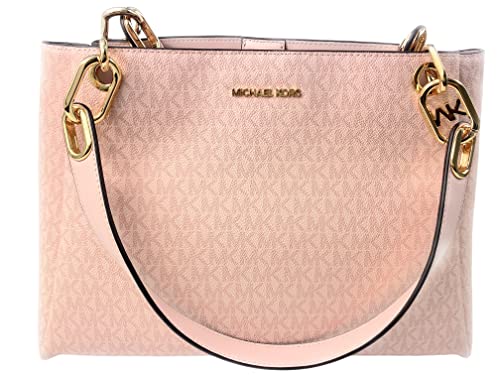Michael Kors Trisha Triple Gusset Shoulder Bag Dark Powder Blush