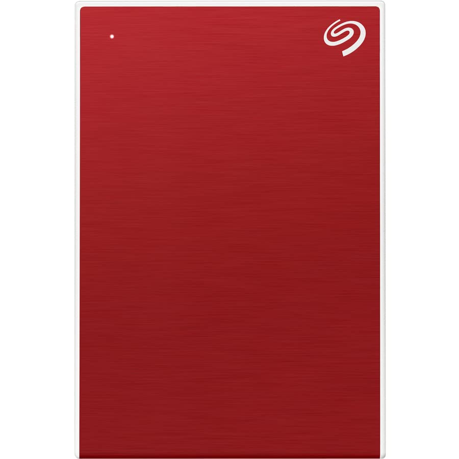 Seagate One Touch STKB2000403 1.95 TB Portable Hard Drive - 2.5' External - Red