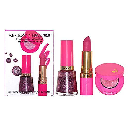 Revlon X Gurls Talk Celebrate Every Piece Of Yourself Makeup Kit, Yellow Collection, Includes Super Lustrous Lipstick, Nail Polish and Eye Shadow