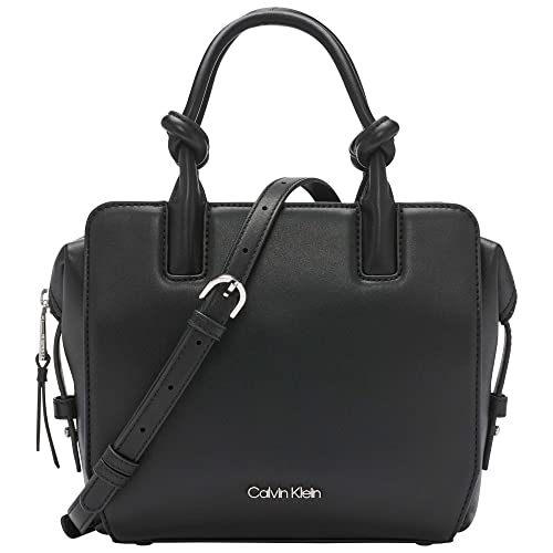 Calvin Klein Tinley Top Zip Mini Bag Crossbody, Black