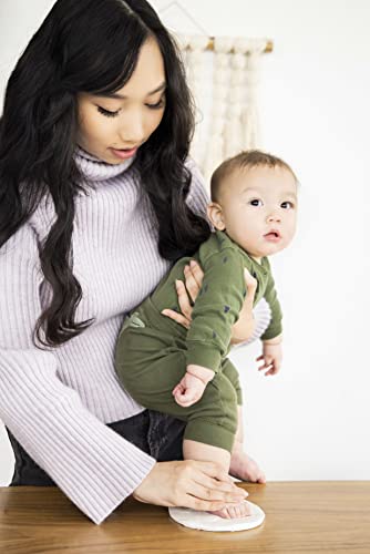 Pearhead Babyprints Baby's First Handprint or Footprint Ornament Kit, Easy No-Bake DIY, Christmas Baby Gift, 50010