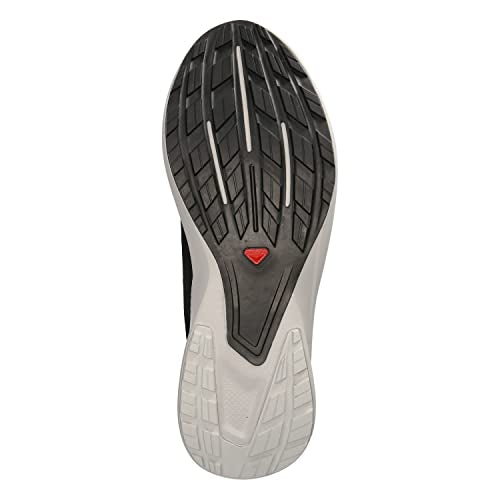 Salomon Men's Impulse Trail Running Shoe, Black/Lunar Rock/Black, 8