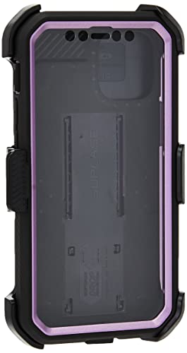 SUPCASE Unicorn Beetle Pro Series Case for iPhone 12 Mini (2020 Release) 5.4 Inch, Built-in Screen Protector Full-Body Rugged Holster Case (Violte)