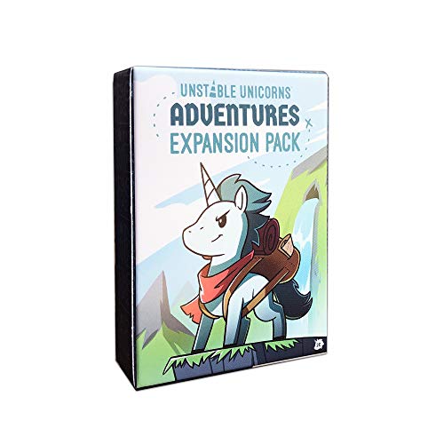 Unstable Unicorns TeeTurtle Adventures Expansion Pack - Designed to be Added to Your Card Game