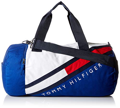 Tommy Hilfiger unisex adults Sporty Tino Duffle Bag, Surf the Web, One Size US