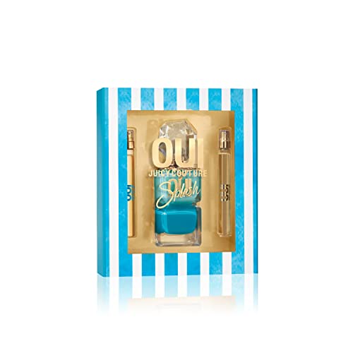 Juicy Couture OUI Juicy Couture Splash 3 Piece Fragrance Gift Set, Perfume for Women