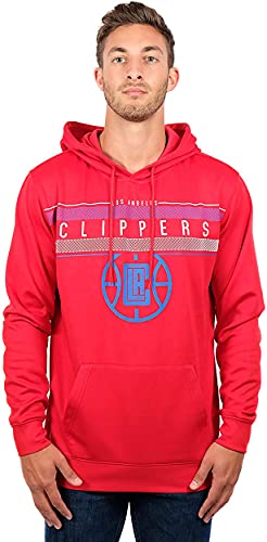 Ultra Game NBA Men's Fleece Midtown Pullover Sweatshirt, Medium