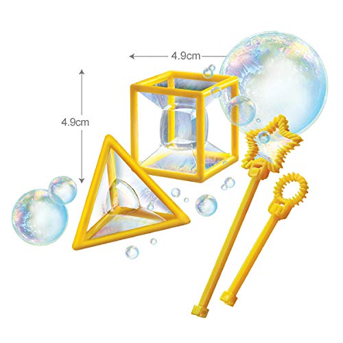 4M Toysmith: Bubble Science, Bubble Making Science Kit, Includes Recipes to Make Your Own Bubble Mixture, For Boys and Girls, Ages 5 and up