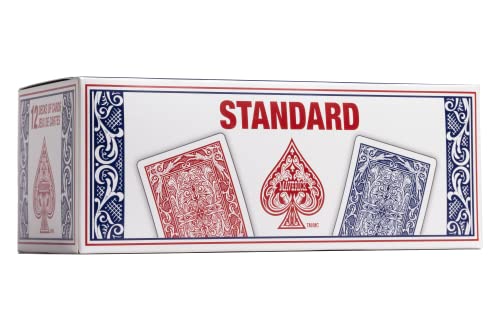 Maverick Playing Cards, Standard Index, (Pack of 12)