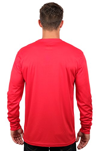 Ultra Game -NBA Men's Active Long Sleeve Pullover T-Shirt