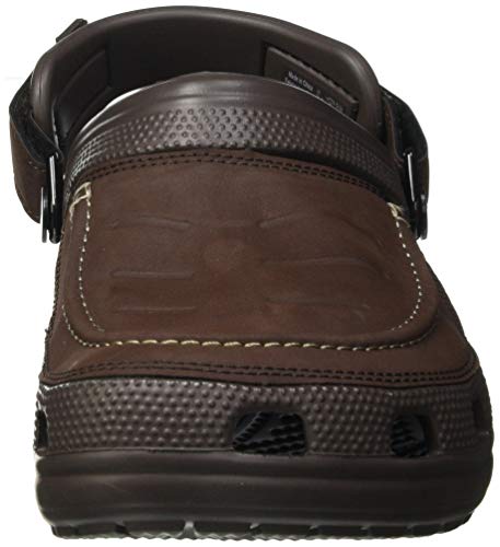 Crocs Men's Yukon Vista II Clogs, Espresso, 10 Men