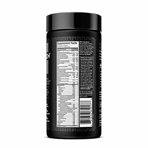 Multivitamin for Men | MuscleTech Platinum Multivitamin | Vitamin C for Immune Support | 18 Vitamins and Minerals | Vitamins A C D E B6 B12 | Daily Workout Supplements | Mens Multivitamins, 90 ct