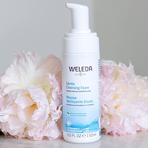Weleda Gentle Cleansing Face Foam, 5 Ounce